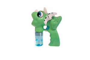 Детский генератор мыльных пузырей 'Динозавр' Bambi 6267 звук свет Зеленый