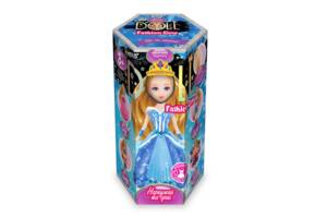 Набір для ліплення Princess Doll CLPD-02, 2 види пластиліна в комплекті (Блакитне плаття)