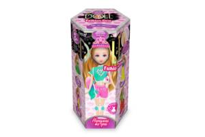 Набір для ліплення Princess Doll CLPD-02, 2 види пластиліна в комплекті (Рожеві шорти)