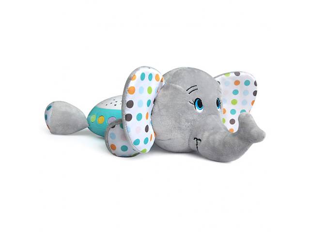 Детский ночник Limo Toy HB 0001 31см плюш муз-колыбельн Слон
