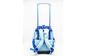 Дитячий рюкзак Happy Travelin блакитний MiC (2634) 36х26х12 см