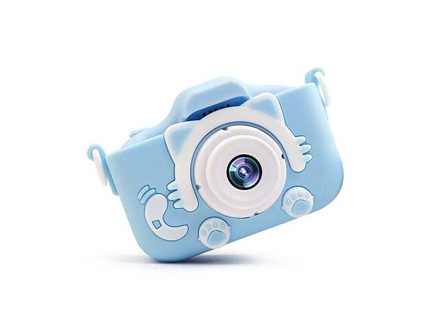 Детский цифровой фотоаппарат RIAS 'Котик' Baby Photo Camera Blue ...