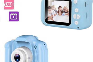 Детский цифровой фотоаппарат UKC GM14 Фотокамера 3 Мегапикселя c дисплеем 2″ функция фото и видеосъемка UKC GM14 голубой