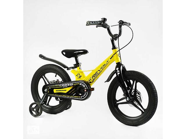 Детский велосипед Corso Revolt 16' Yellow (138643)
