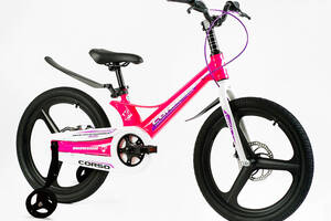 Детский велосипед двухколесный 20' Corso CONNECT Pink and white (149961)
