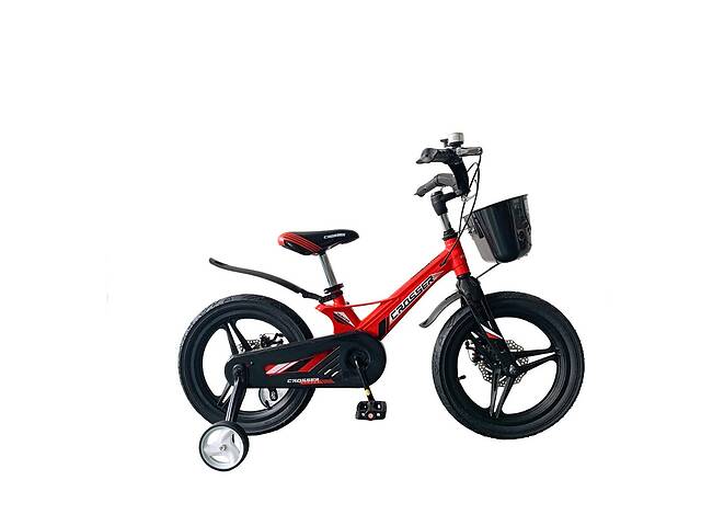 Детский велосипед магниевый Crosser HUNTER NEO Premium 16 Красный