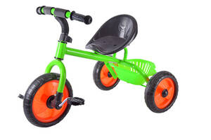 Детский Велосипед трехколесный Bambi TR2101 колеса 10 8 дюймов Зеленый