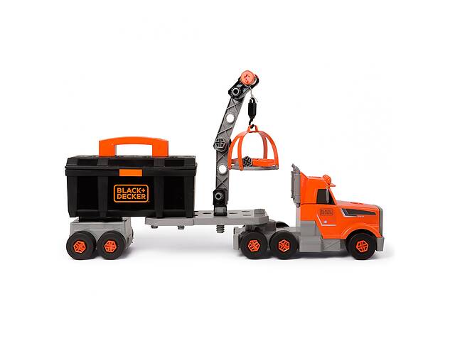 Детский игровой набор Black and Decker Грузовик 43x13,3x17,4см Smoby IG-OL185843