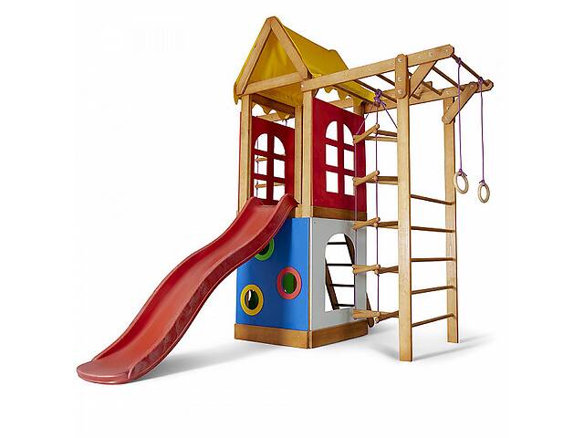 Дитячий ігровий комплекс для вулиці / двору / дачі / пляжу SportBaby Babyland-22
