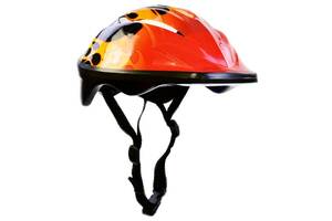 Детский Защитный шлем для катания на велосипеде TK Sport F 18455 Черный (n-1432)