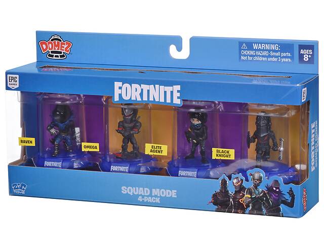 Domez Коллекционная фигурка Launch Squad (4 фигурки в наборе)