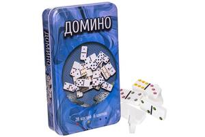 Домино настольная игра в металлической коробке SP-Sport IG-5210P