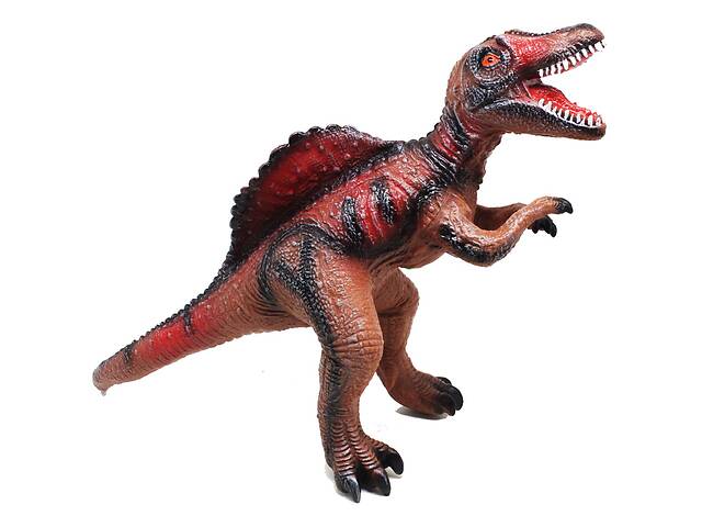 Динозавр резиновый MiC Тиранозавр коричневый (K6014)