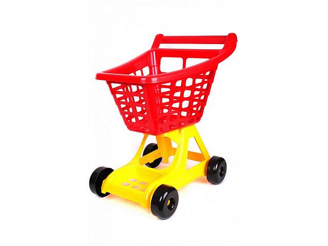 Дитячий ігровий 'Візок для супермаркету' ТехноК 4227TXK, 56х47х36.5 см (Червоний)