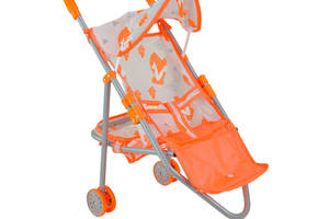 Дитяча колясочка для ляльок «Лисички» CS7912 прогулянкова, складна