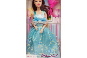 Дитяча Лялька 'Beautiful Girl' D200-216(Blue) в святковій сукні