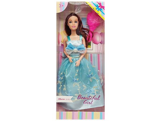 Дитяча Лялька 'Beautiful Girl' D200-216(Blue) в святковій сукні