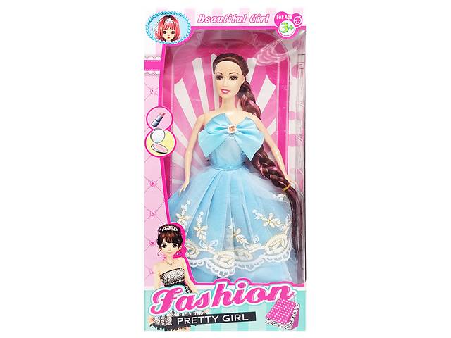 Дитяча Лялька 'Fashion Pretty Girl' YE-78(Blue) в святковій сукні