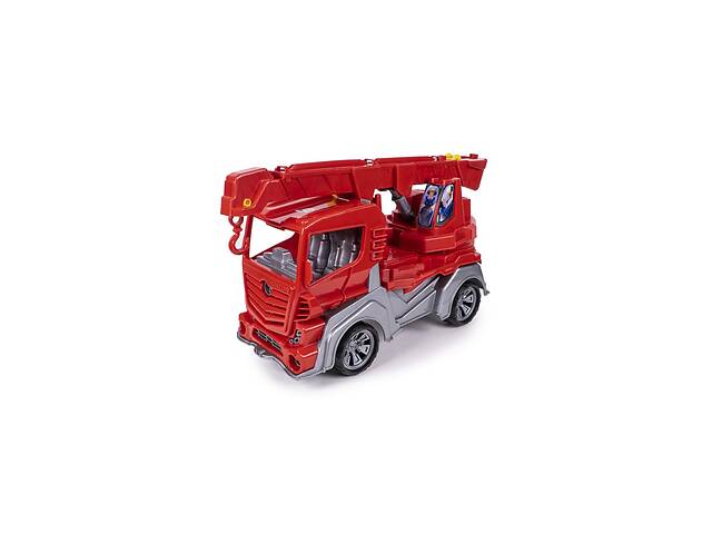 Дитяча машинка Автокран FS1 ORION 148OR з гачком (Червоний)