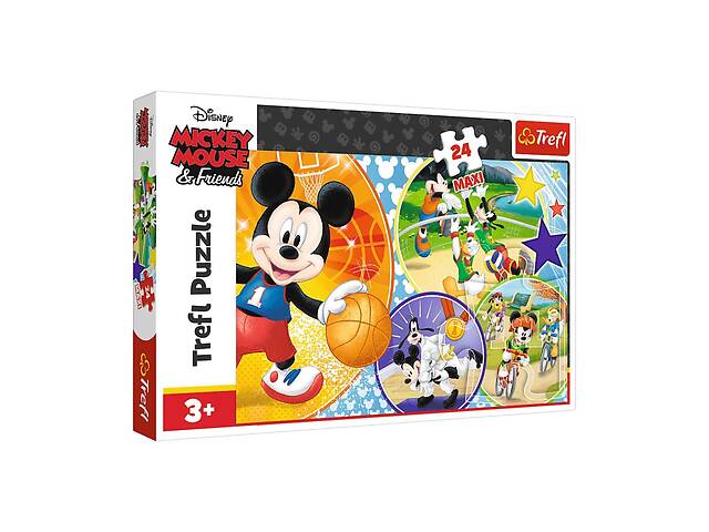 Дитячі пазли МАХІ Disney 'Час для спорту' Trefl 14291 24 елементи