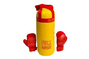 Дитячий боксерський набір з рукавичками 0004DT БОЛ 'Full'Жовтий