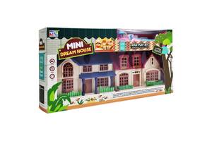 Дитячий ігровий будиночок для ляльок M-02A-02D з меблями (Вид 1)