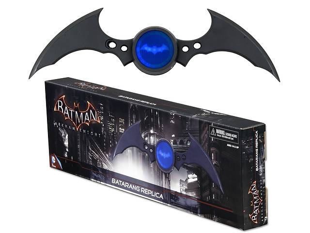 Электронный бэтаранг оружие Бэтмена - Batman, DC Comics, Arkham Knight, Batarang Replica, Neca 207676