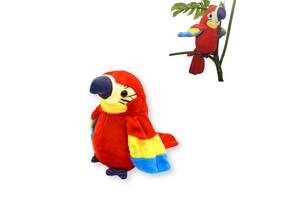 Электронный говорящий попугай Parrot Talking красный (WM-4195_269)