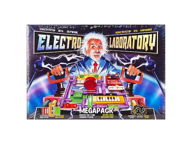 Електронний конструктор 'Electro Laboratory. Megapack' Danko Toys ELab-01-04