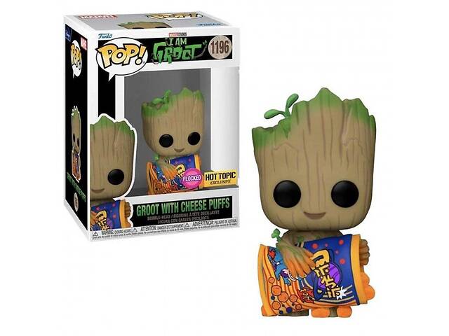 Фигурка Funko Pop! Грут и сырные шарики I AM GROOT WITH CHEESE PUFFS Марвел Marvel (20881)