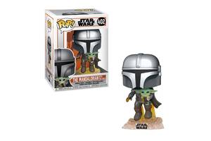 Фигурка Мандалорец летящий с малышом KD114211 Funko