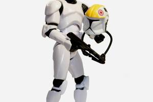 Фигурка Солдат-клон со съёмным шлемом, Звездные Войны, 18 см - Clone Trooper, Star Wars, Disney Купи уже