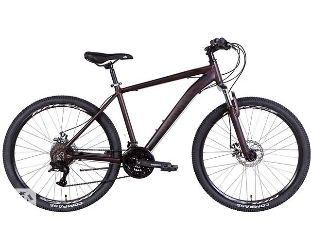 Горный велосипед 26' Discovery BASTION AM DD 2022 коричневый Размер 13 на рост от 135 до 160 см