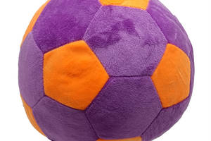 Іграшка м'яконабивна М'яч футбольний МС 180402-01(Violet) 22 см