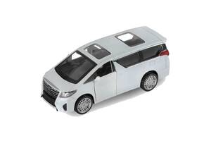 Іграшка машина метал 4329 Toyota Alphard 'АВТОПРОМ' 1:42 (Білий)