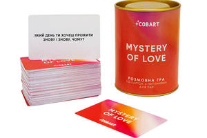Карточная игра для пары Love of mystery Cobart CBRT-9426 125 вопросов