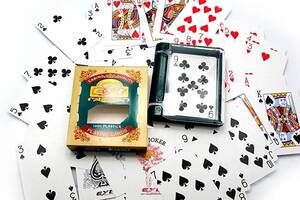 Карты игральные покерные пластиковые Duke 54 листа 88х58 мм (DN18881)