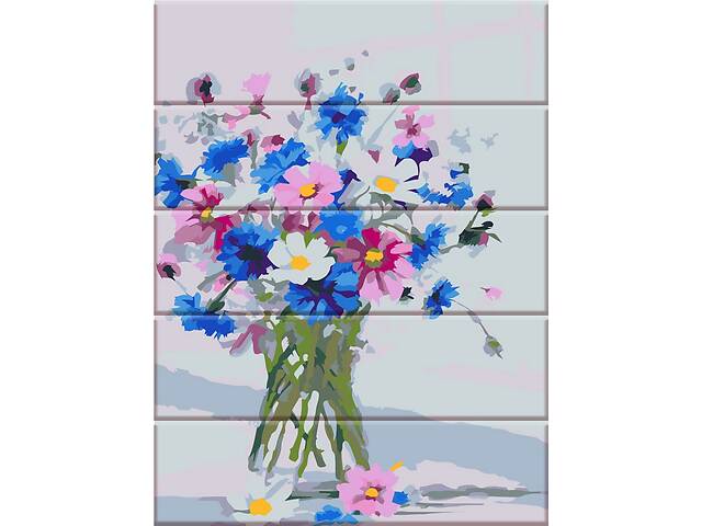 Картина по номерам по дереву 'Цветы из сада' ART STORY ASW046 30х40 см