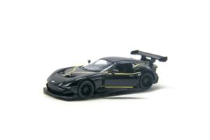 Колекційна іграшкова машинка Aston Martin Vulcan KT5407FW інерційна (Чорний)