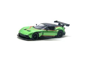 Колекційна іграшкова машинка Aston Martin Vulcan KT5407FW інерційна (Зелений)