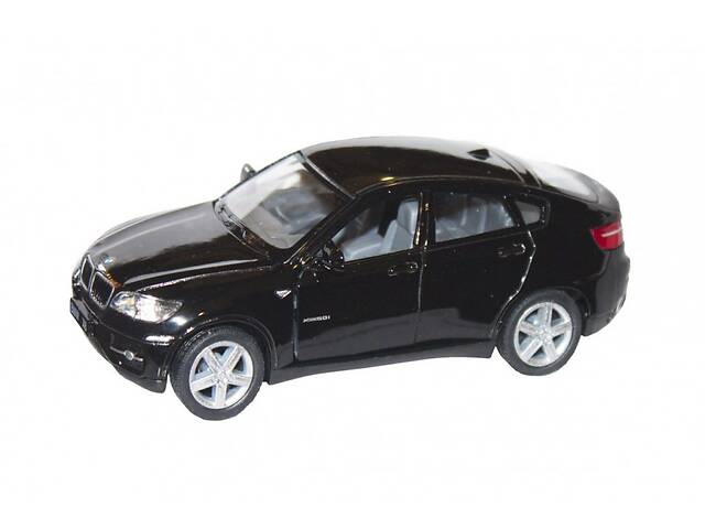 Колекційна іграшкова машинка BMW X6 KT5336W інерційна (Чорний)