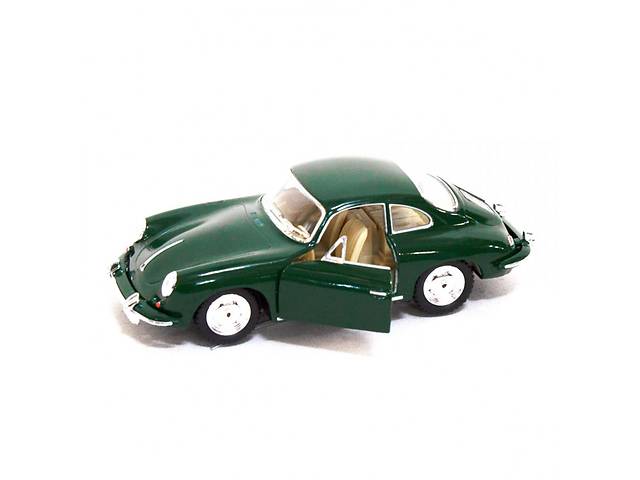 Колекційна іграшкова модель Porsche 356B Carrera KT5398W інерційна (Зелений)