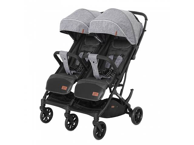 Коляска прогулочная CARRELLO Presto Duo CRL-5506 Pitch Grey