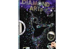 Комплект креативної творчості 'DIAMOND ART' DAR-01, 10 видів (Балерина)