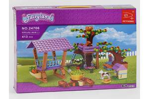 Конструктор Ausini Fairyland 413 деталей хозяйственный двор Multicolor (123457)