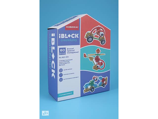 Конструктор детский IBLOCK PL-921-313 Разноцветный (2000989432838)