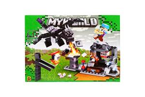 Конструктор детский 'Minecraft' Bambi LB1133D 219 деталей