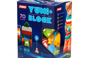 Конструктор детский ЮНИКА YUNI-BLOK 71429 70 деталей Разноцветный