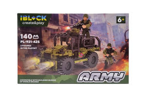 Конструктор дитячий Армія IBLOCK PL-921-425, 4 види (Вид 1)