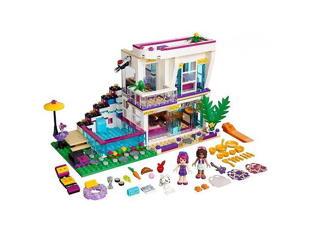 Конструктор «LEGO Friends. Поп-звезда: Дом Ливи» №41135